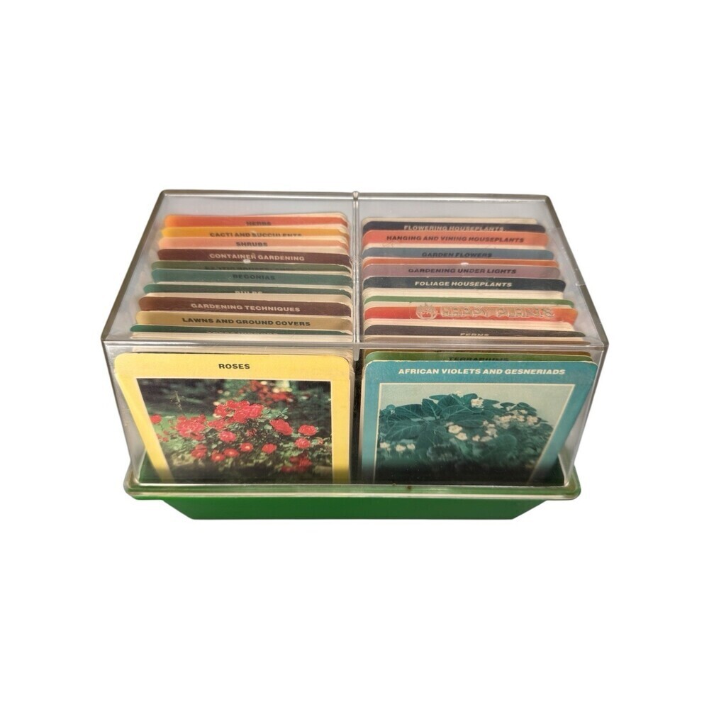Happy Plants Care Card Set 24 Categories Houseplants Garden Herbs Shrubs Guides - Picture 3 of 10